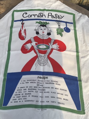 Cornish pasty vintage 50s - cornish,