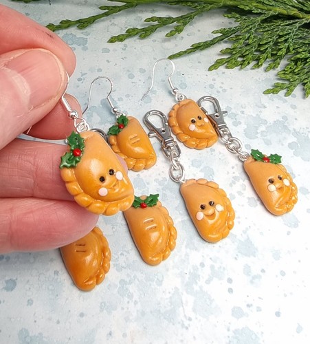 Cornish pasty earrings