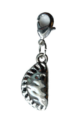 Cornish pasty charm tibetan - charm,
