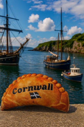 Cornish pasty plush soft - pasty,