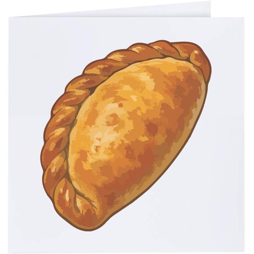 Cornish pasty greeting - greeting, /