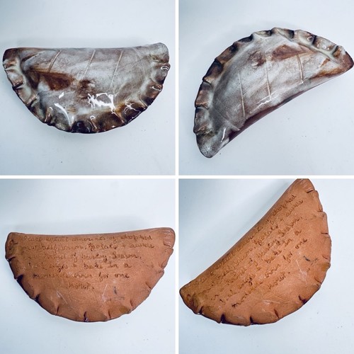 Studio pottery cornish pasty - studio,