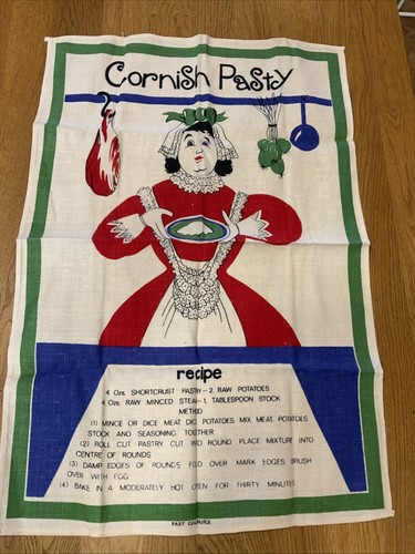 Vintage tea towel - towel, linen