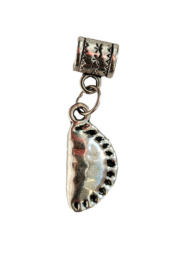 Cornish pasty charm - cornish, tibetan