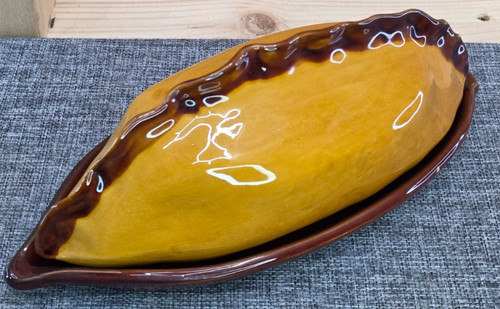 Ceramic cornish pasty - ceramic, vintage