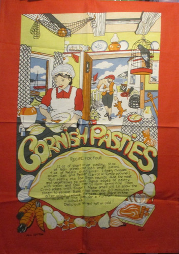 Vintage cornish pasties - vintage, tea