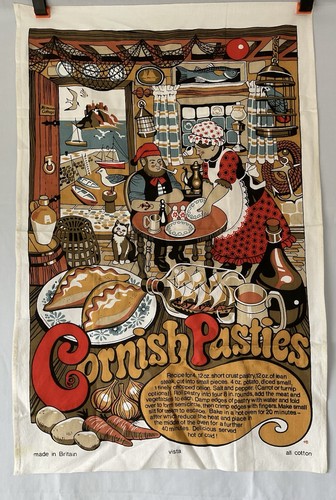 Vintage cornish pasties tea - vintage,