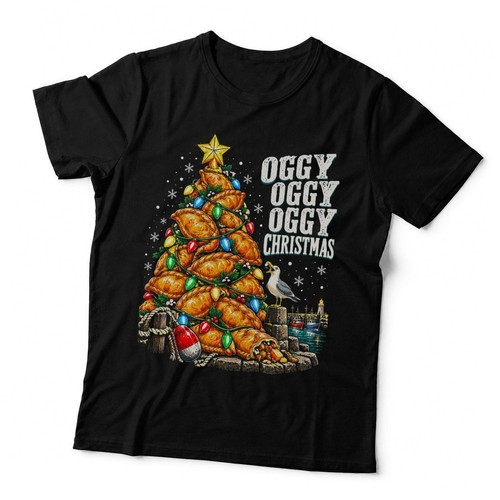 Cornish pasty christmas tree - pasty,