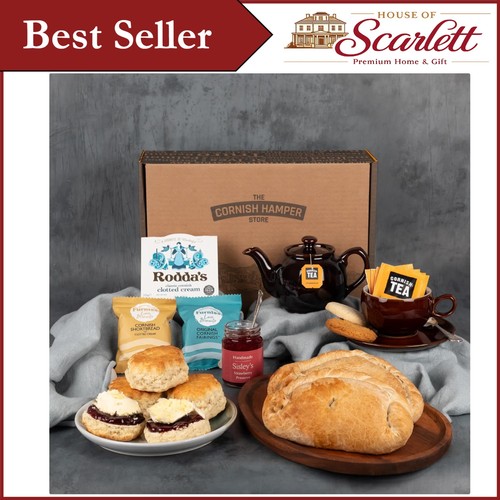 Elegant cornish food hamper - elegant,