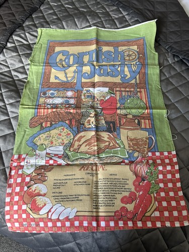 Vintage tea towel - vintage,
