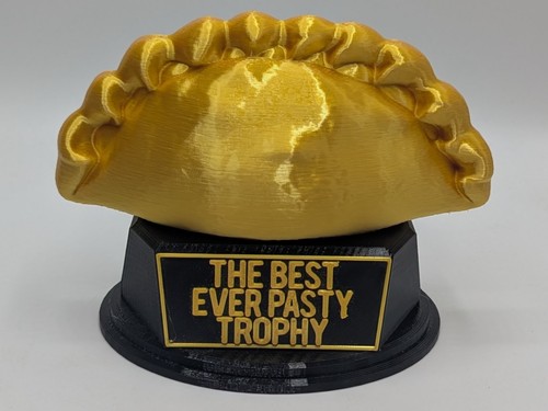 Cornish pasty trophy - pasty,