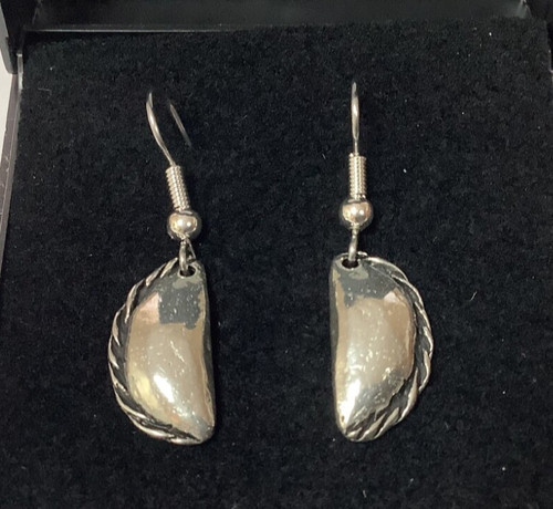 Cornish pasty metal and - pasty, pewter